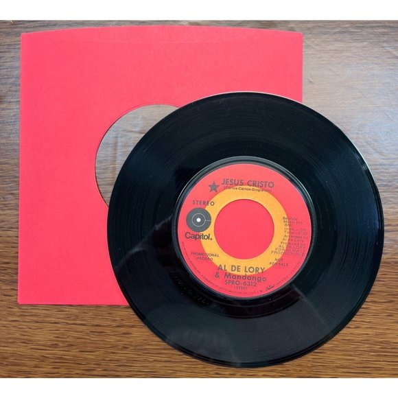 Al De Lory & Mandango Jesus Cristo 45 Soul Promo Capitol 6319 VG+/NM - Picture 3 of 4
